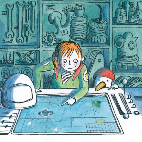 Піксі книжка. Астронавтка Фабі збирає космічне сміття