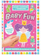 BABY FUN. Album z naklejkami + kolorowanki. Księżniczki, syrenki i wróżki - 4823076149963