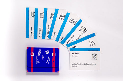 Fiszki ze słownictwem, poziom podstawowy. Niemiecki A1