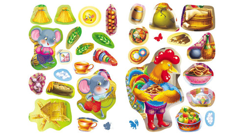 Ucho. Bajki z naklejkami