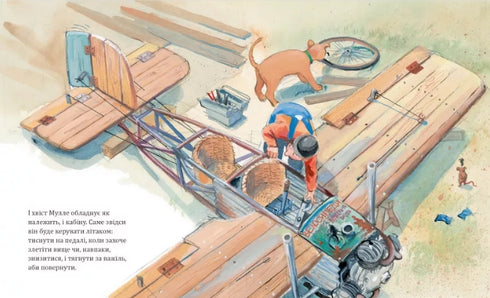 Mulle Meck buduje samolot