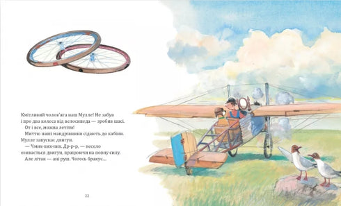 Mulle Meck buduje samolot