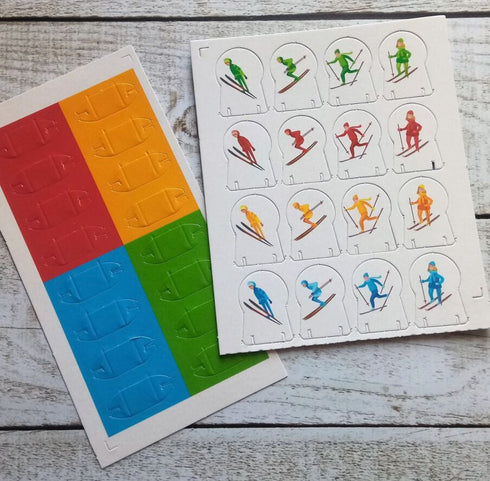 Gra planszowa „Wyścigi narciarskie” - 9789667507558