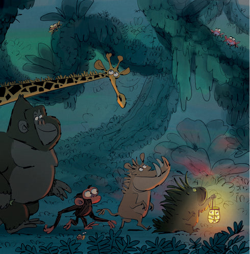 Ponury małpiszon. Nie bój się