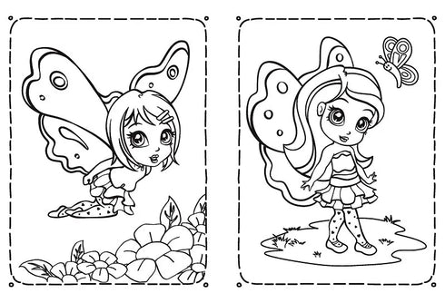 Fairy Coloring Book