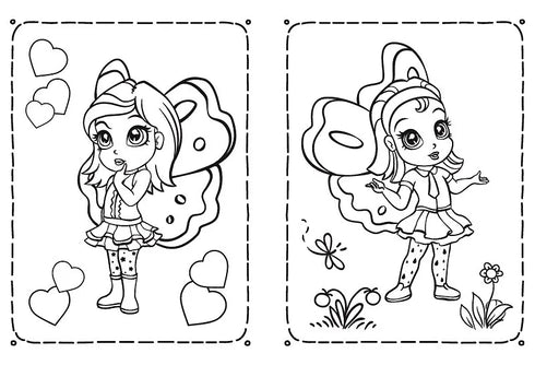 Fairy Coloring Book