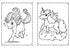 Coloring book Unicorns