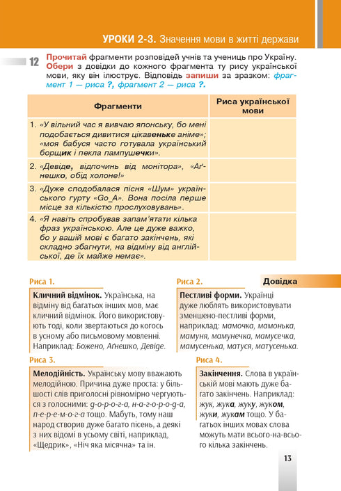 "Język ukraiński" podręcznik dla 5 klasy placówek ogólnej średniej edukacji - 9789661067294