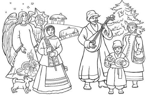 Wielka książka kolorowanek. Święta zimowe - 9786170991256