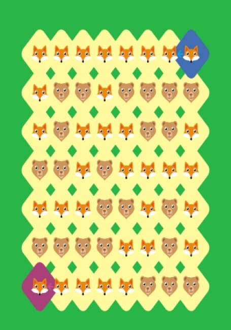 Багаторазові лабіринти. Корівка