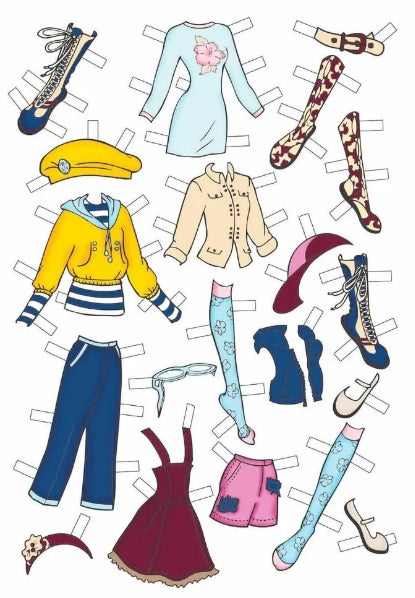 lalka do przebierania (różowa)