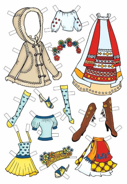 lalka do przebierania (różowa)