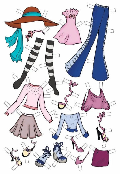 lalka do przebierania (różowa)