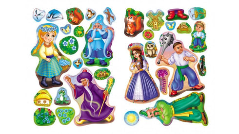 Bajki z naklejkami. Kotygoroszka