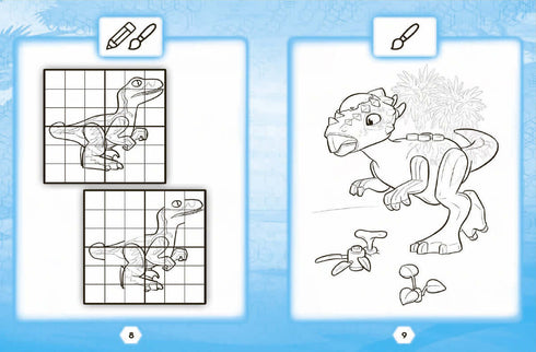 LEGO® Jurassic World™ Have Fun and Draw. Sticker Book