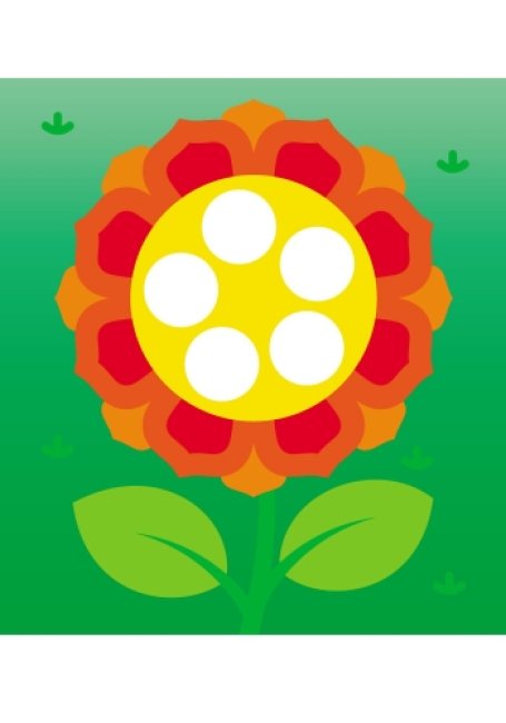 Мозаїка з наліпок. Для дітей від 3 років. Форма