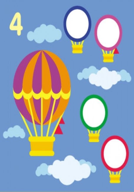 Мозаїка з наліпок. Для дітей від 3 років. Кружечки