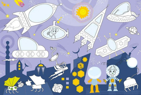 Duża wielofunkcyjna tablica kreślarska